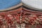 Lion Nosing and Dragons at Temizuya ablution pavilion æ‰‹æ°´èˆŽ. Kitaguchi Hongu Fuji Sengen Jinja åŒ—å£æœ¬å®®å†¨å£«æµ…é–“ç¥žç¤¾